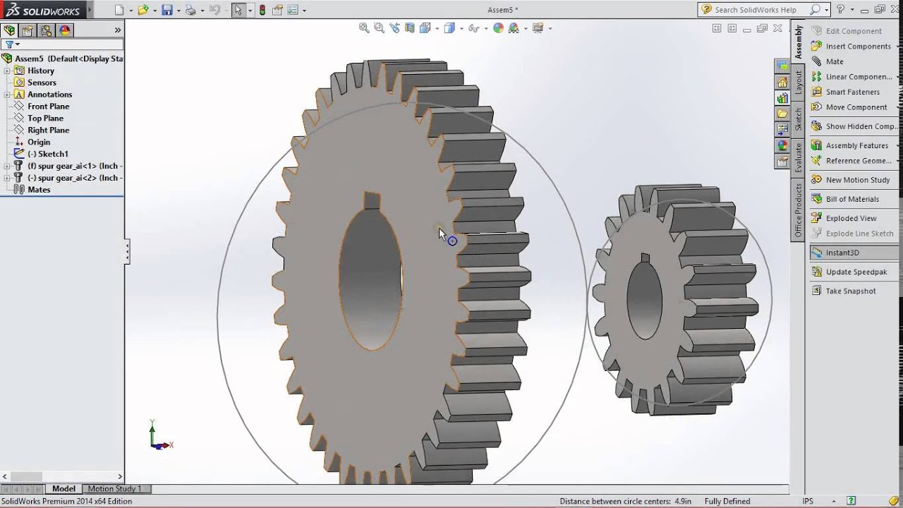 Worm gear solidworks toolbox